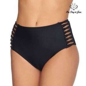 Arizona Jean Co. Juniors High Waist Bikini Bottom Size M